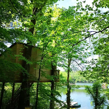 Les Cabanes Au Bord Du Lac Saint-Gérons Extérieur photo